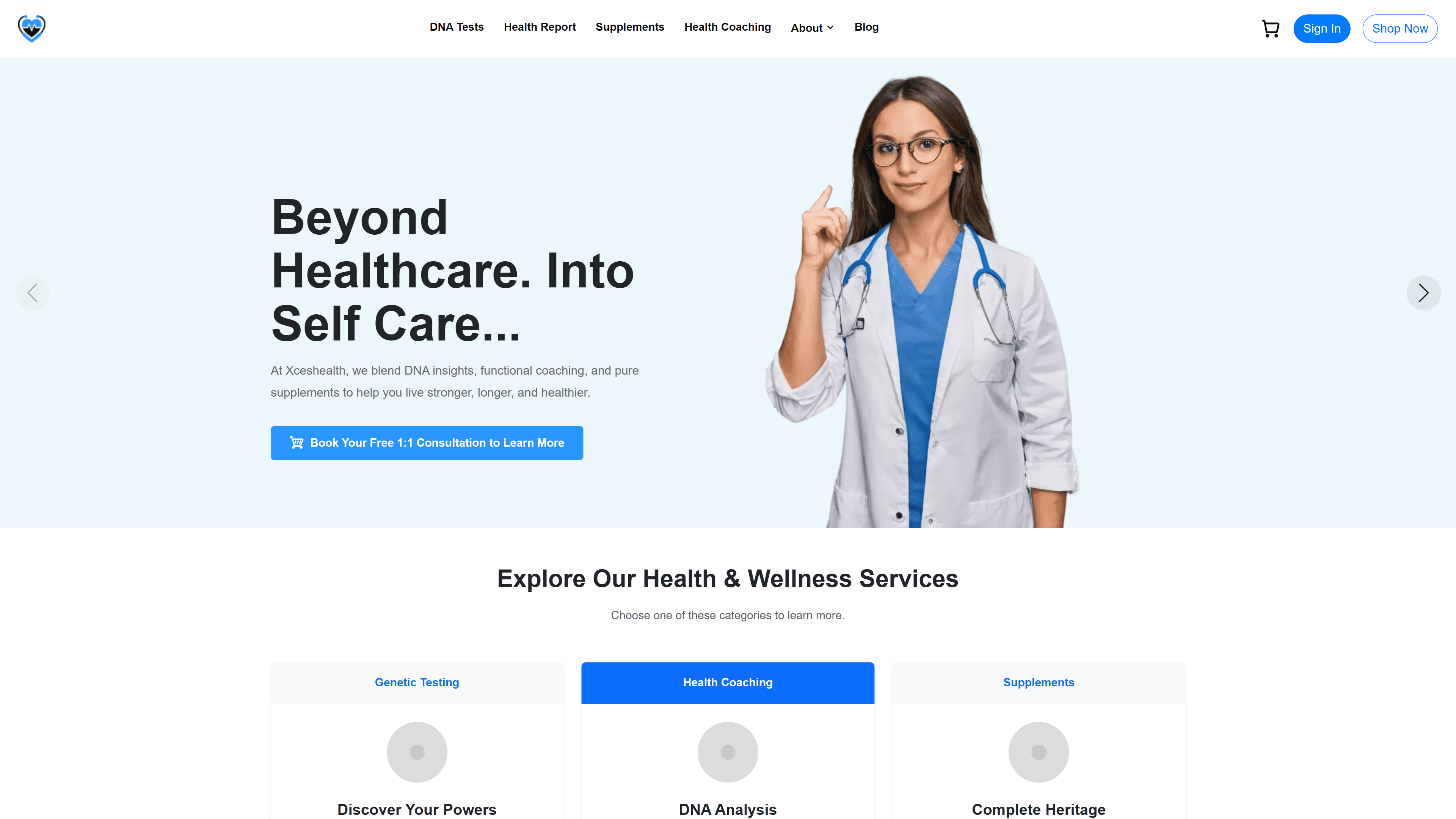 Xceshealth screenshot