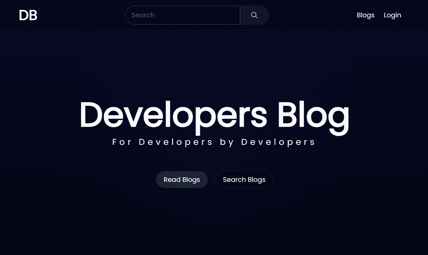 Developers Blog screenshot