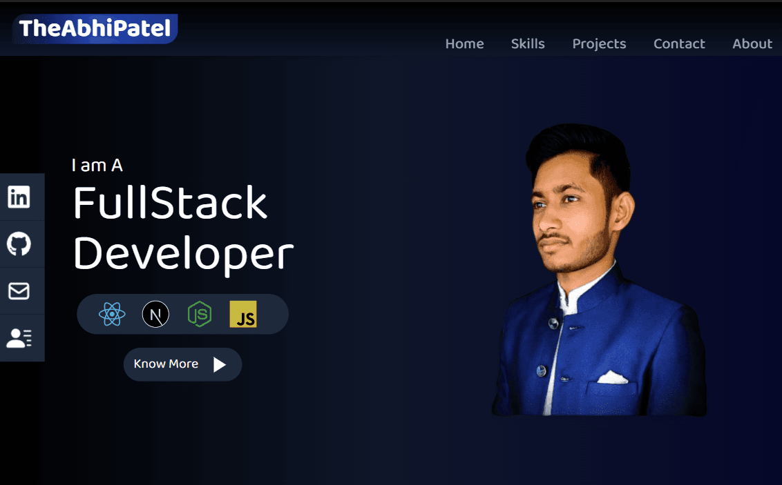 TheAbhiPatel v0 screenshot